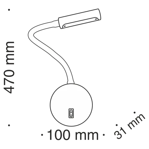 Бра Maytoni Stem C035WL-L3CH3K  фото 7