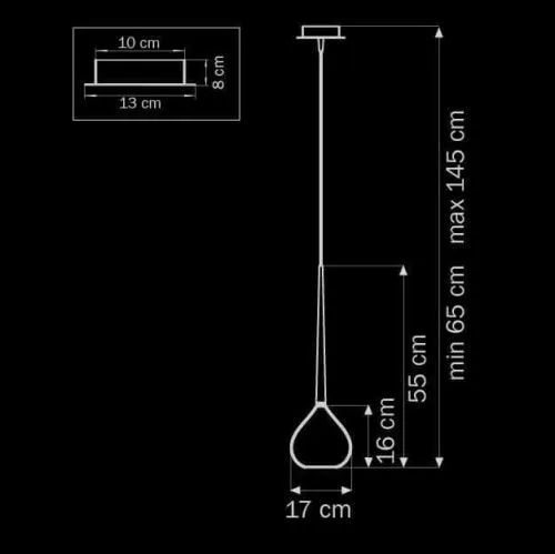 Подвесной светильник Lightstar Forma 808110  фото 2